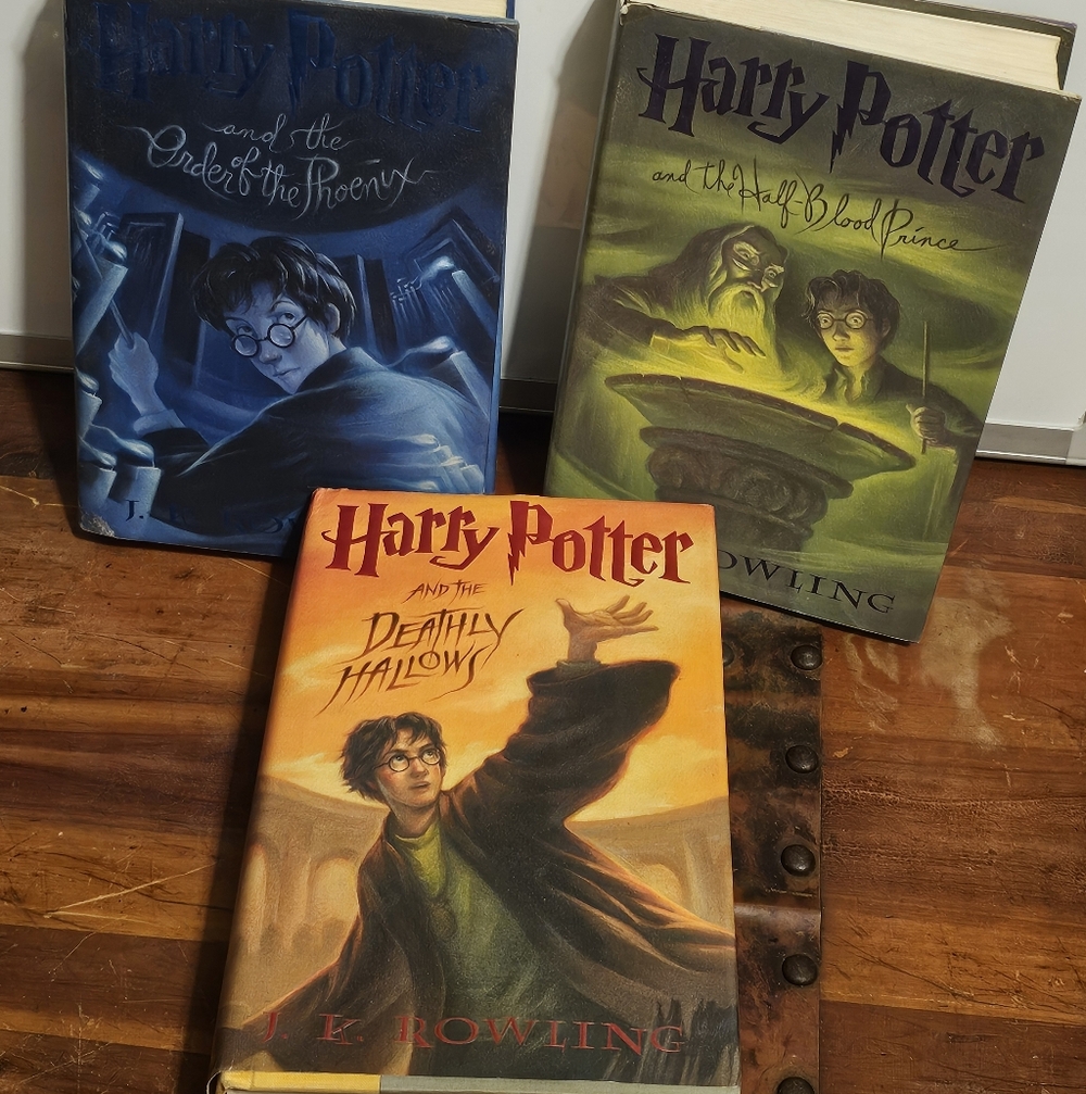 Harry Potter Hardcover Book Lot